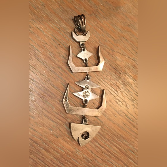 Silver 925 Taxco Mx VINTAGE Pendant 50’s 60’s - Picture 3 of 8